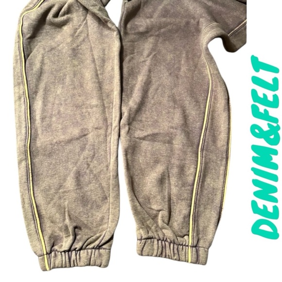 Alphalete Essential Oversized Joggers | Color: Earth Dye Brown Mineral Wash |NEW - Picture 7 of 12